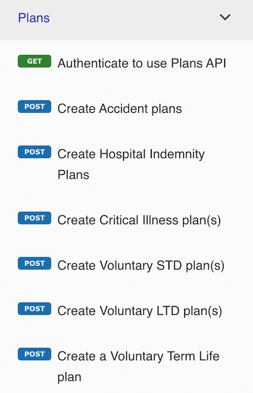 AEZ API Plan Library
